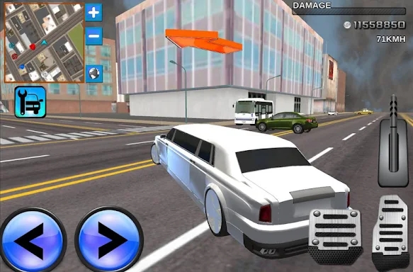 Limo Driving 3D Simulator screenshots