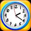 clock game for kids icon