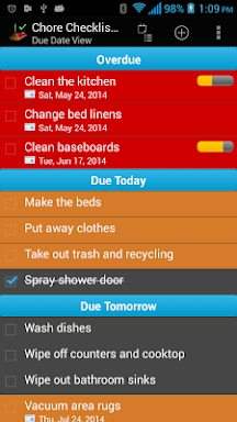 Chore Checklist - Lite screenshots
