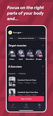 Fitbod Workout & Fitness Plans screenshots