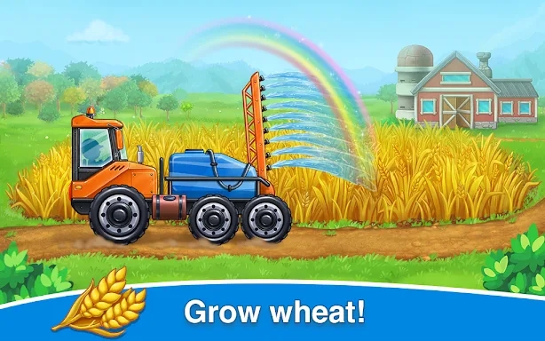 Farm land & Harvest Kids Games screenshots