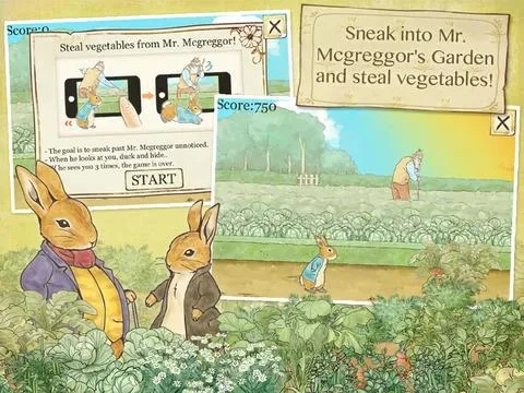 Peter Rabbit's Garden screenshots