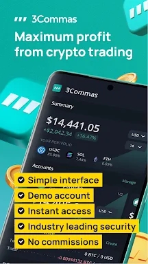 3Commas: Crypto trading tools screenshots