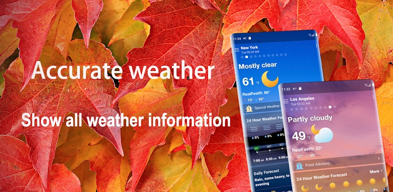 Local Weather Alerts - Widget screenshots