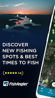 FishAngler - Fishing App screenshots