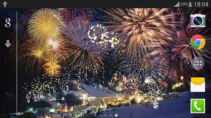 Fireworks Live Wallpaper 2018 screenshots