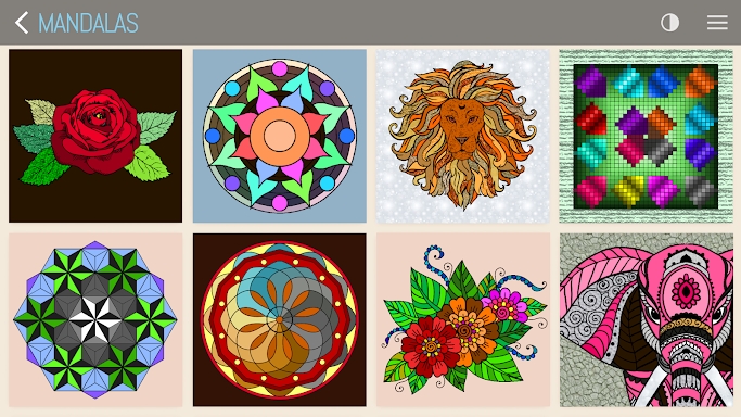 Coloring Mandalas screenshots