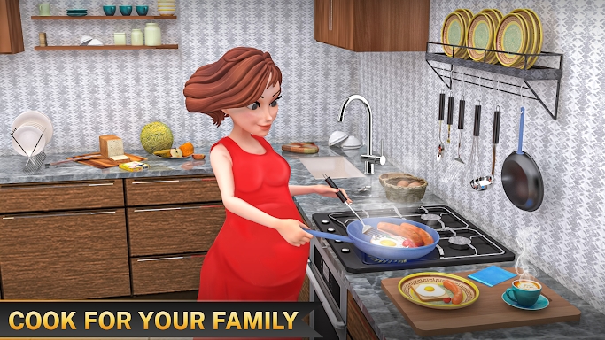 Pregnant Mother Life Mom Games screenshots