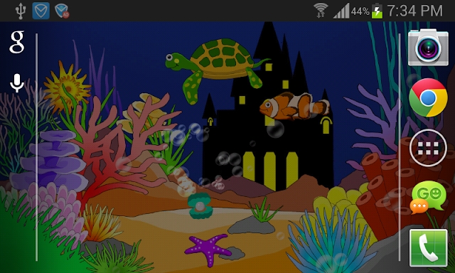 Aquarium Undersea wallpaper screenshots