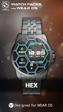 Hex Watch Face screenshots