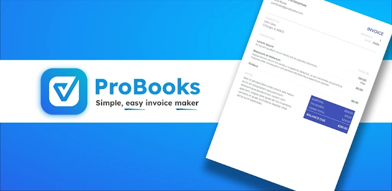 ProBooks: Invoice Maker screenshots