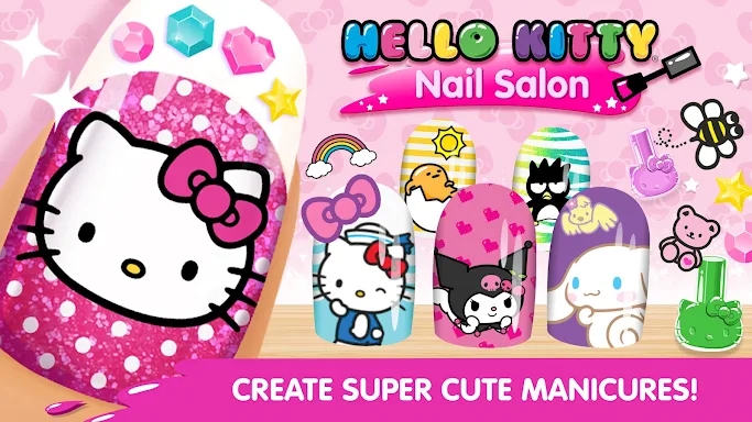 Hello Kitty Nail Salon screenshots