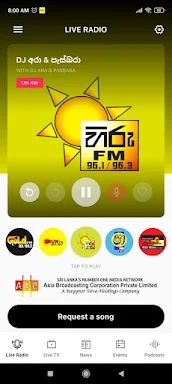 Hiru FM Mobile screenshots