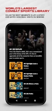 UFC screenshots