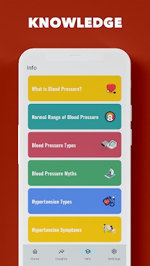 Blood Pressure Tracker App Pro screenshots