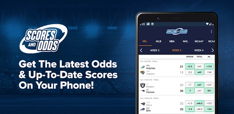 Scores And Odds Sports Betting screenshots