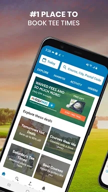 GolfNow: Golf Tee Times screenshots