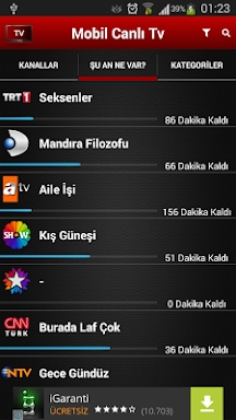 Mobil Canlı Tv screenshots