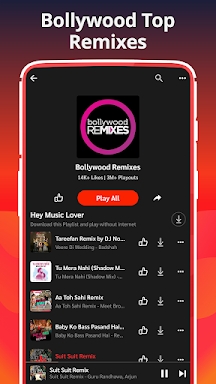 Gaana Hindi Song Music App screenshots