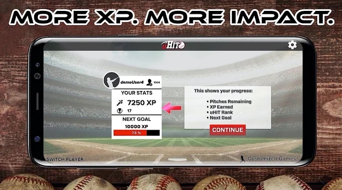 uHIT Baseball screenshots