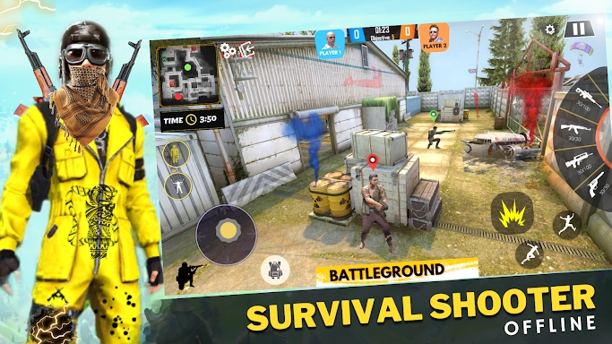 Offline Clash Squad Fire Game screenshots