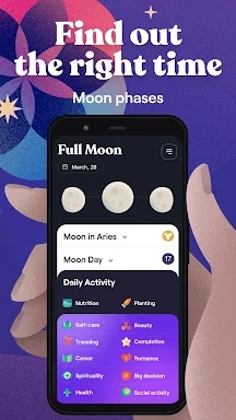 Moonly: Moon Phases & Calendar screenshots