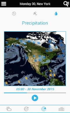 USA Weather forecast screenshots