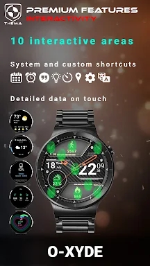 O-Xyde Watch Face screenshots