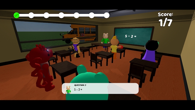 Baldi Piggy Monster School screenshots