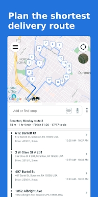Multi-Stop Route Planner screenshots