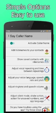 Say Caller Name - Hands Free 2 screenshots