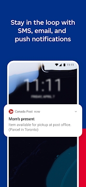 Canada Post screenshots