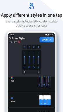 Volume Styles - Custom control screenshots