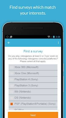 iPoll – Make money on surveys screenshots