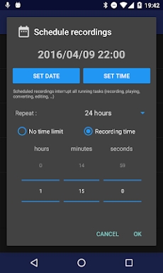RecForge II - Audio Recorder screenshots