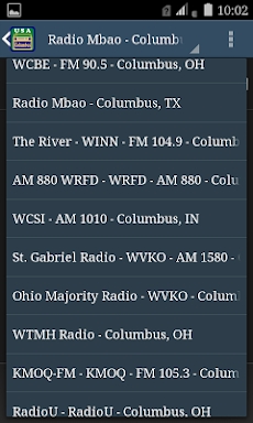 USA Columbus Radio Stations screenshots