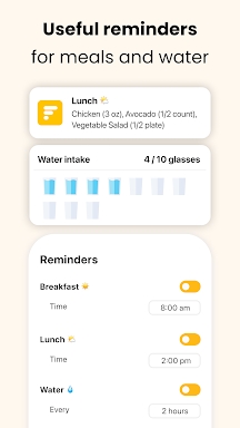 Fitia - Diet & Meal Planner screenshots
