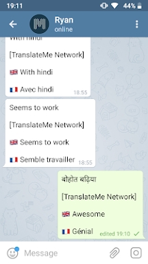 Telegram Translator Unofficial screenshots