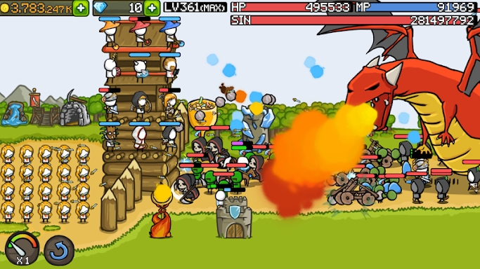 Grow Castle - Tower Defense screenshots
