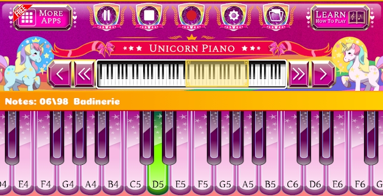 Unicorn Piano screenshots