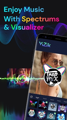 Music Video Maker - Vizik screenshots