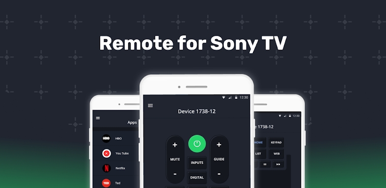 Remote for Sony Bravia TV screenshots