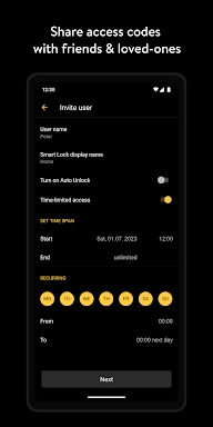 Nuki Smart Lock screenshots