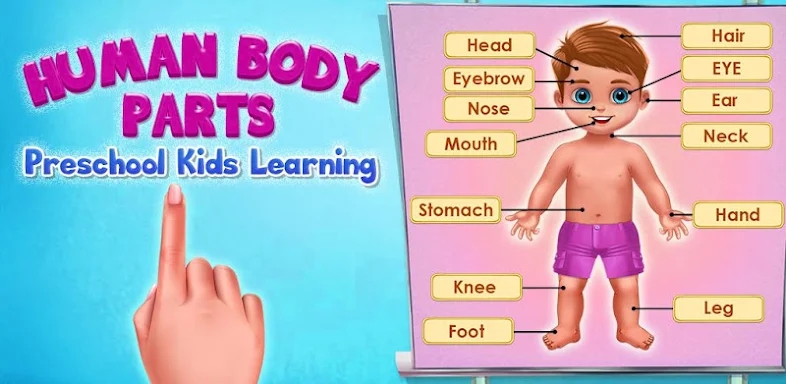 Human Body Parts - Kids Games screenshots