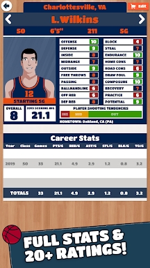 College BBALL Coach 2 Basketba screenshots