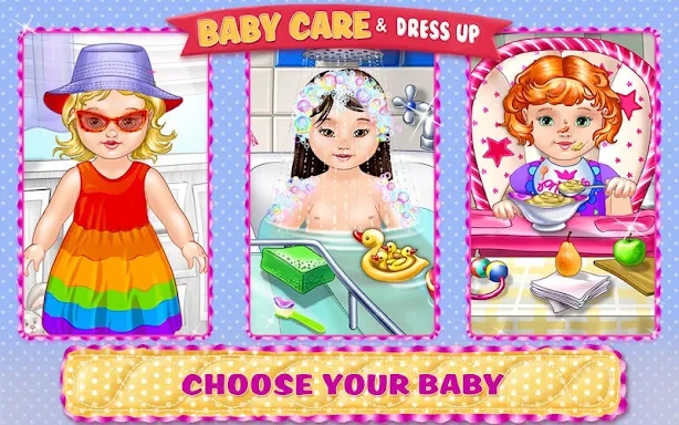 Baby Care & Dress Up Kids Game screenshots
