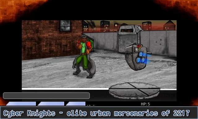 Cyber Knights RPG screenshots