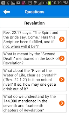 Bible Questions & Answers FAQ screenshots