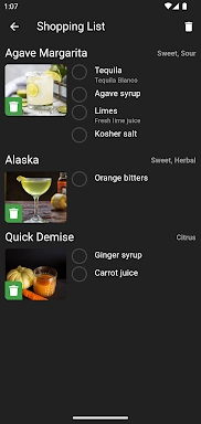 Cocktail Hobbyist - Recipes screenshots