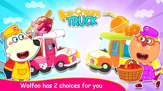 Wolfoo 's Ice Cream Truck screenshots